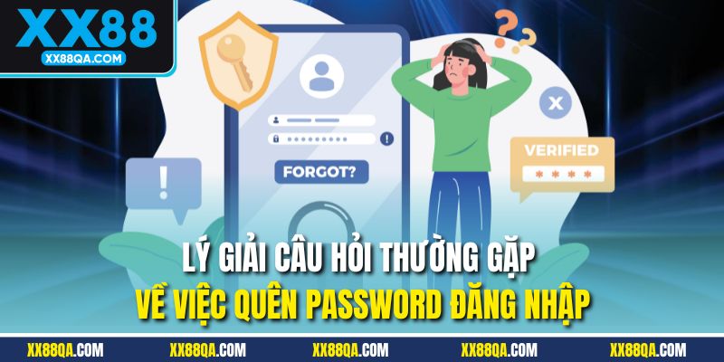 Lý giải câu hỏi thường gặp về việc quên password đăng nhập